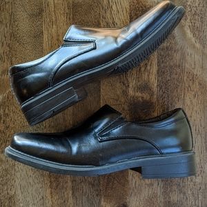Deer Stags Motivation Black Slip On Dress Shoes 1